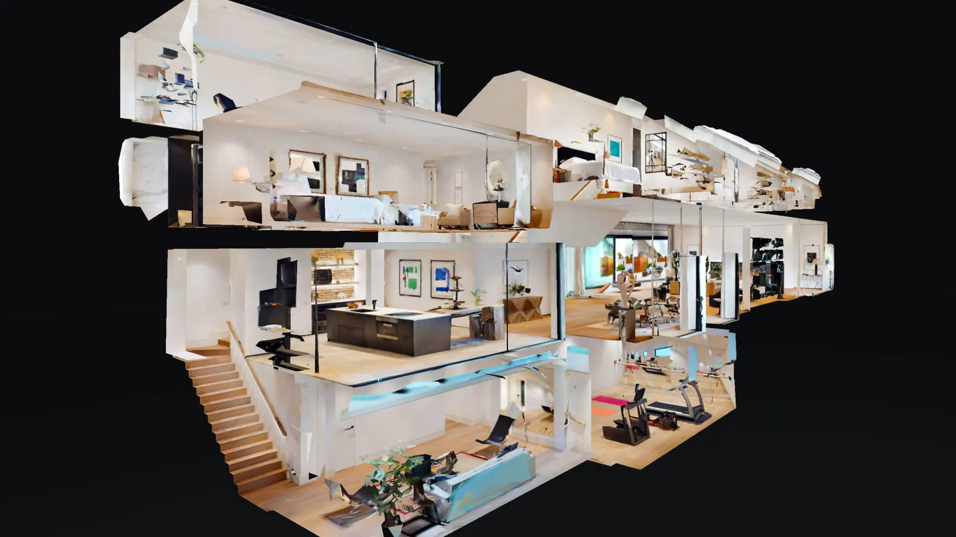 3D tours and floor plans