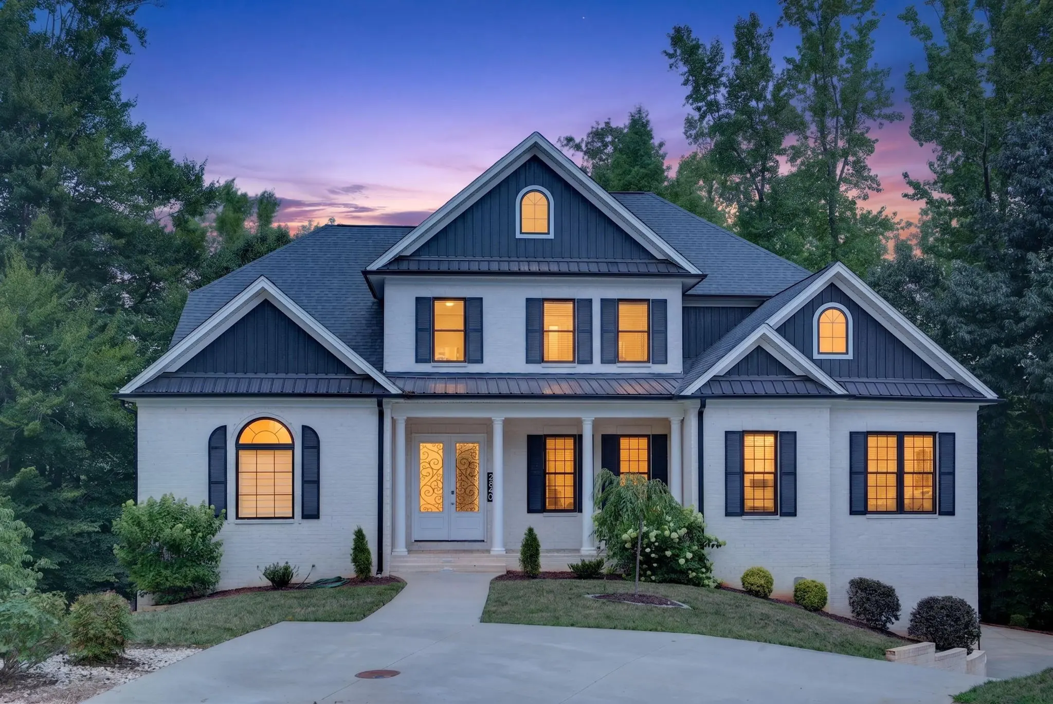 Virtual twilight exterior